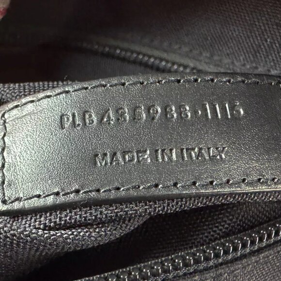 Auth SAINT LAURENT Backpack Red/Black Nylon Canvas/Leather - z4057 - Picture 13 of 16